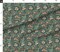 William Morris Green Yellow Botanical Flowers Victorian Damask Custom Printed Fabric by Spoonflower Various Fabrics by the Yard or Fat Quarter